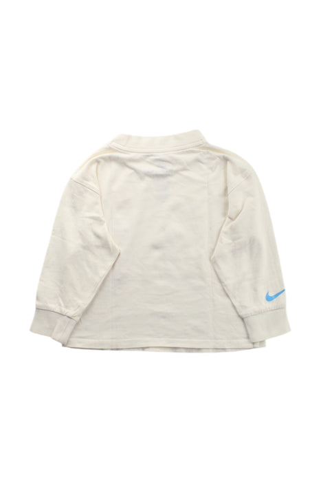 A White Long Sleeve T Shirts from Nike in size 2T for neutral. (Back View)