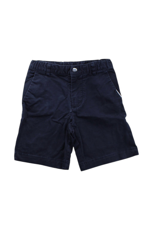 A Navy Shorts from Jacadi in size 6T for boy. (Front View)