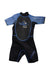 A Black Wetsuits from Aquasport in size 6T for neutral. (Front View)