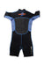 A Black Wetsuits from Aquasport in size 8Y for neutral. (Back View)