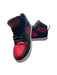 A Black Sneakers from Air Jordan in size 7Y for neutral. (Front View)