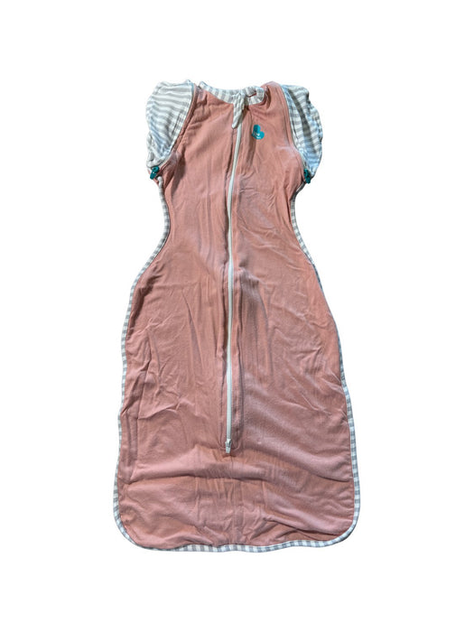 A Peach Sleepsacs from Love To Dream in size 6-12M for girl. (Front View)