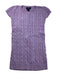 A Purple Sweater Dresses from Ralph Lauren in size 7Y for girl. (Back View)