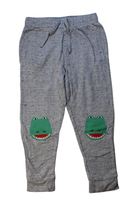 A Grey Sweatpants from Seed in size 6T for boy. (Front View)