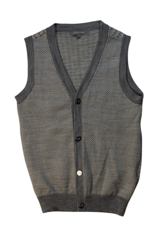 A Grey Dress Up Vests from Nicholas & Bears in size 4T for boy. (Front View)