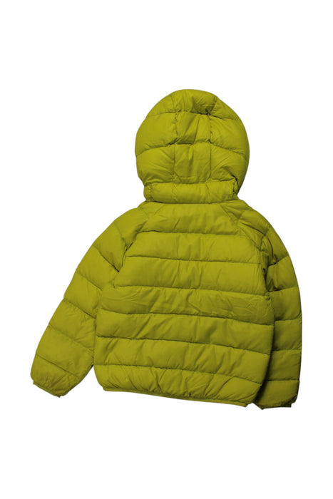A Green Puffer/Quilted Coats & Outerwear from Mont-bell in size 4T for boy. (Back View)