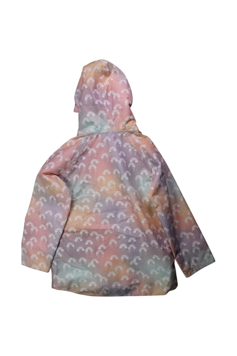 A Multicolour Rain Jackets from Hux in size 8Y for girl. (Back View)