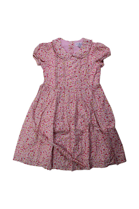 A Pink Short Sleeve Dresses from Rachel Riley in size 7Y for girl. (Front View)