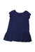 A Navy Short Sleeve Dresses from Polo Ralph Lauren in size 2T for girl. (Back View)