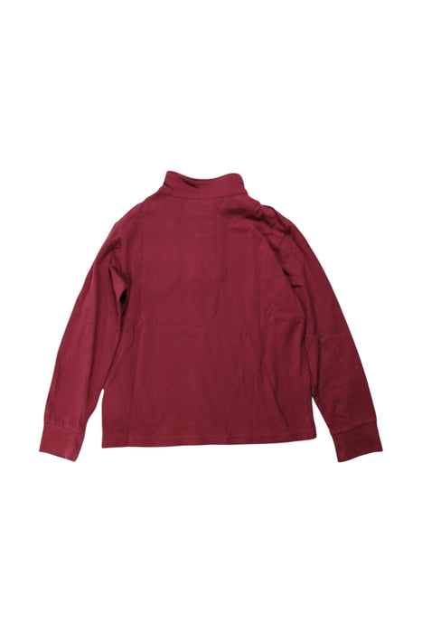 A Burgundy Long Sleeve Polos from Penguin by Munsingwear in size 9Y for boy. (Back View)