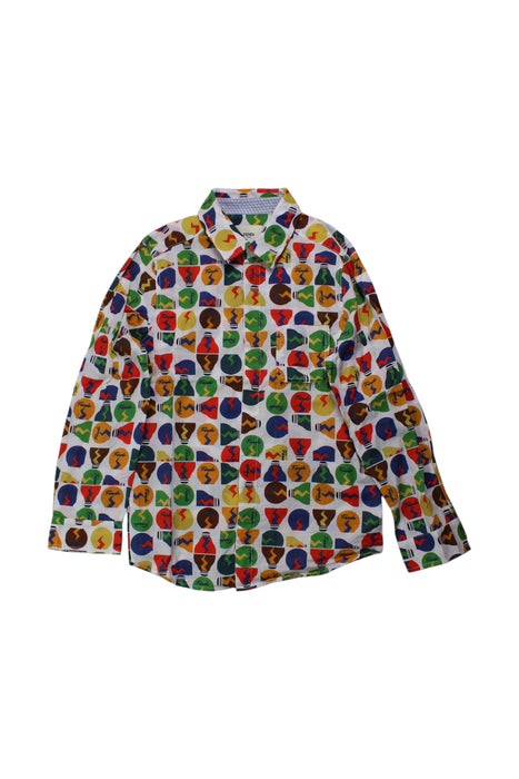 A Multicolour Long Sleeve Shirts from Fendi in size 8Y for boy. (Front View)