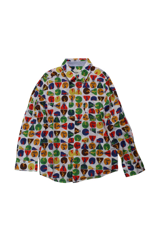 A Multicolour Long Sleeve Shirts from Fendi in size 8Y for boy. (Front View)