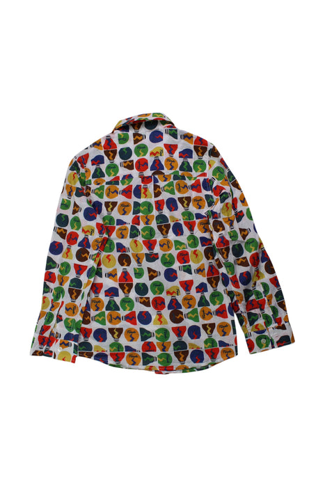 A Multicolour Long Sleeve Shirts from Fendi in size 8Y for boy. (Back View)