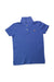 A Blue Short Sleeve Polos from Crewcuts in size 7Y for boy. (Front View)