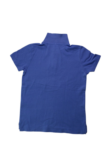 A Blue Short Sleeve Polos from Crewcuts in size 7Y for boy. (Back View)