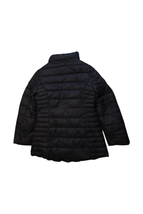 A Black Puffer/Quilted Coats & Outerwear from Armani in size 6T for girl. (Back View)