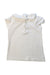 A White Short Sleeve Tops from Patachou in size 2T for girl. (Back View)