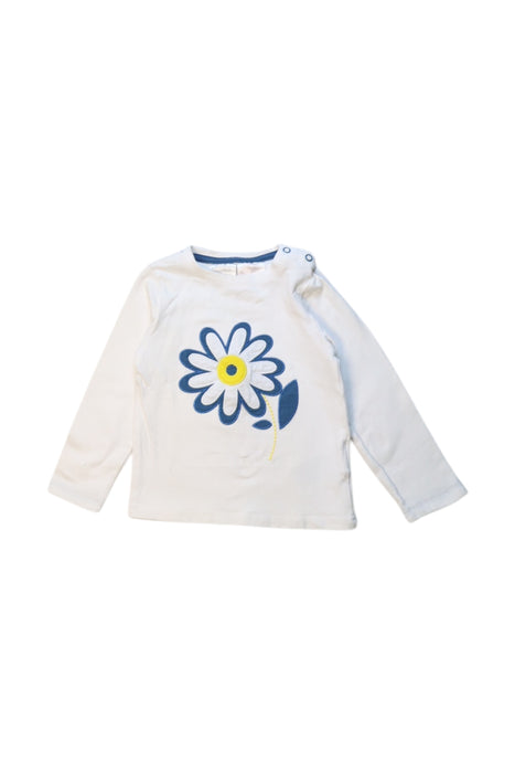 A White Long Sleeve Tops from Blade & Rose in size 12-18M for girl. (Front View)