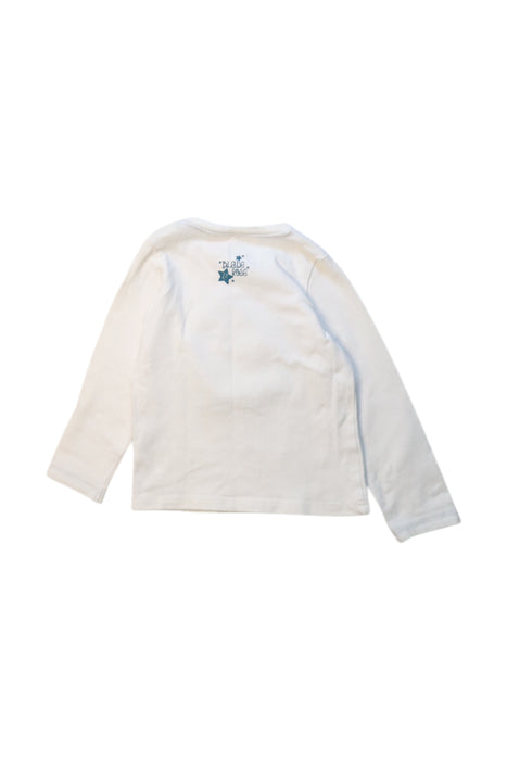 A White Long Sleeve Tops from Blade & Rose in size 12-18M for girl. (Back View)