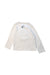 A White Long Sleeve Tops from Blade & Rose in size 12-18M for girl. (Back View)