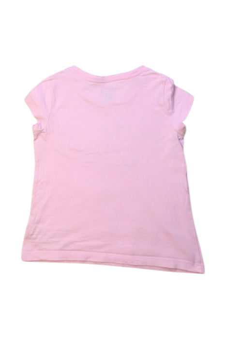 A Pink Short Sleeve T Shirts from Polo Ralph Lauren in size 3T for girl. (Back View)