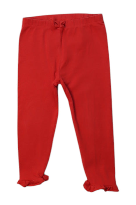 A Red Leggings from Kite in size 12-18M for girl. (Front View)