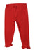 A Red Leggings from Kite in size 12-18M for girl. (Front View)