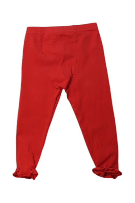 A Red Leggings from Kite in size 12-18M for girl. (Back View)