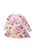 A Multicolour Long Sleeve Dresses from Baker by Ted Baker in size 3T for girl. (Front View)