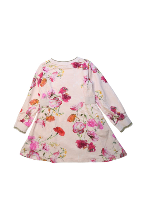 A Multicolour Long Sleeve Dresses from Baker by Ted Baker in size 3T for girl. (Back View)