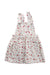 A White Overall Dresses from Anko in size 4T for girl. (Back View)