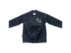 A Black Lightweight Jackets from Adidas in size 4T for boy. (Front View)