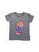 A Grey Short Sleeve T Shirts from Crewcuts in size 4T for girl. (Front View)