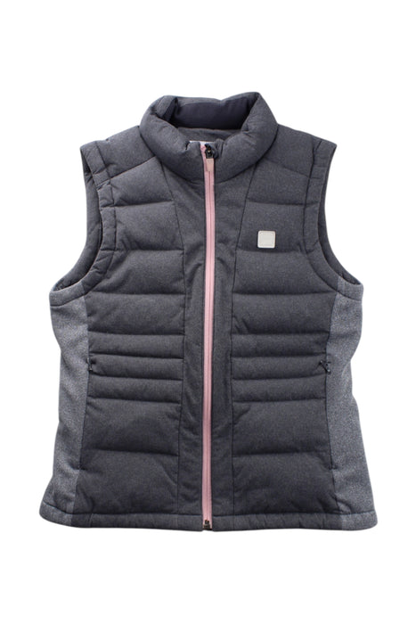 A Grey Outerwear Vests from Fila in size 7Y for neutral. (Front View)