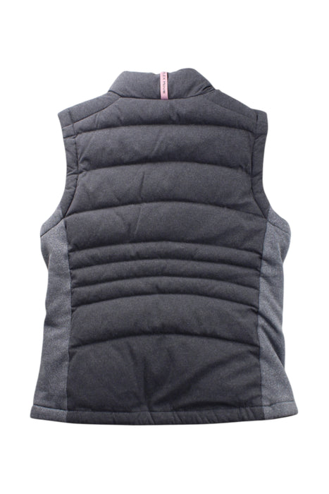 A Grey Outerwear Vests from Fila in size 7Y for neutral. (Back View)