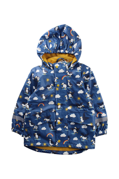 A Multicolour Rain Jackets from Frugi in size 2T for neutral. (Front View)