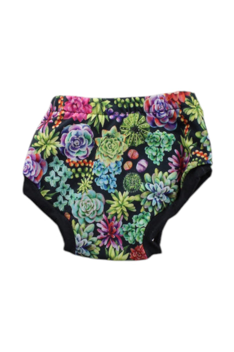 A Multicolour Swim Diapers from Thirsties in size 2T for neutral. (Back View)