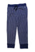 A Navy Sweatpants from Petit Bateau in size 6T for boy. (Front View)