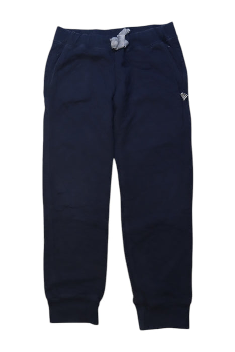 A Navy Sweatpants from Petit Bateau in size 6T for boy. (Front View)