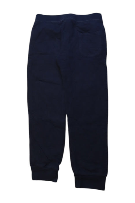 A Navy Sweatpants from Petit Bateau in size 6T for boy. (Back View)