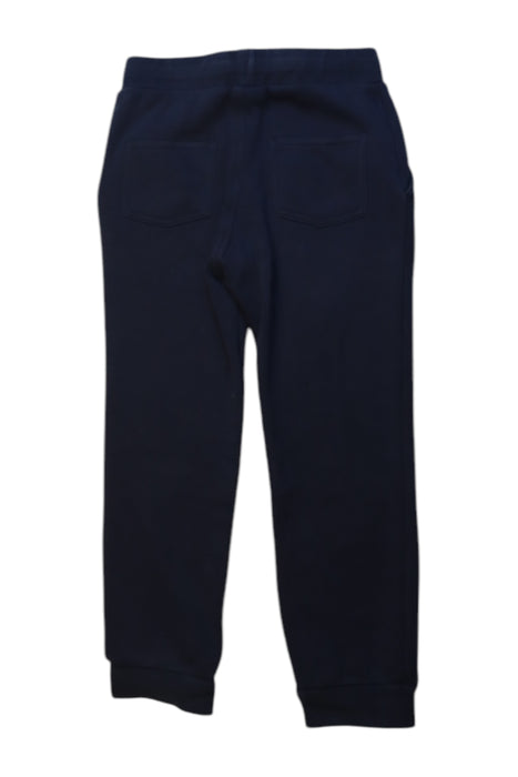 A Navy Sweatpants from Petit Bateau in size 6T for boy. (Back View)