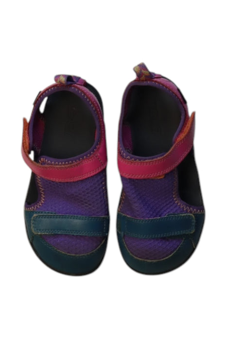 A Multicolour Sandals from Teva in size 4T for girl. (Back View)