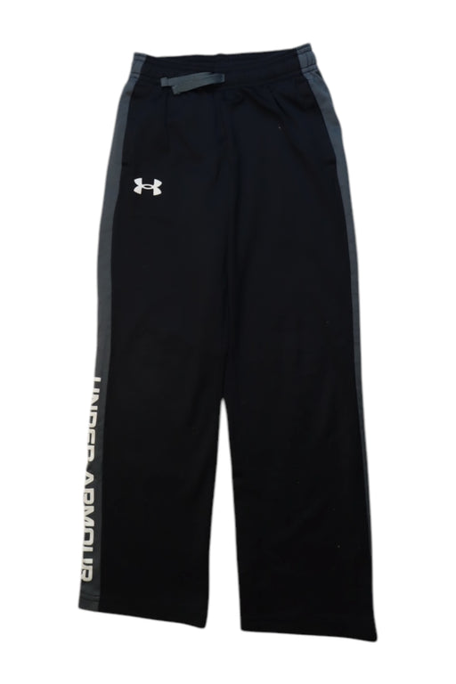 A Black Active Pants from Under Armour in size 6T for boy. (Front View)