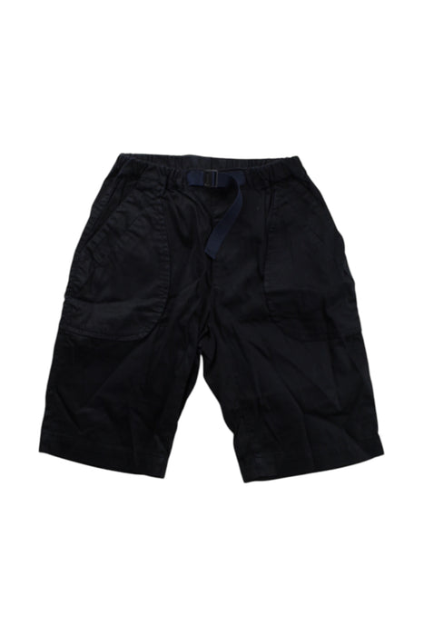 A Black Shorts from As Know As Ponpoko in size 7Y for neutral. (Front View)