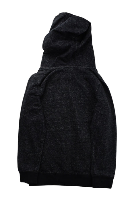A Black Hooded Sweatshirts from Roots in size 7Y for neutral. (Back View)