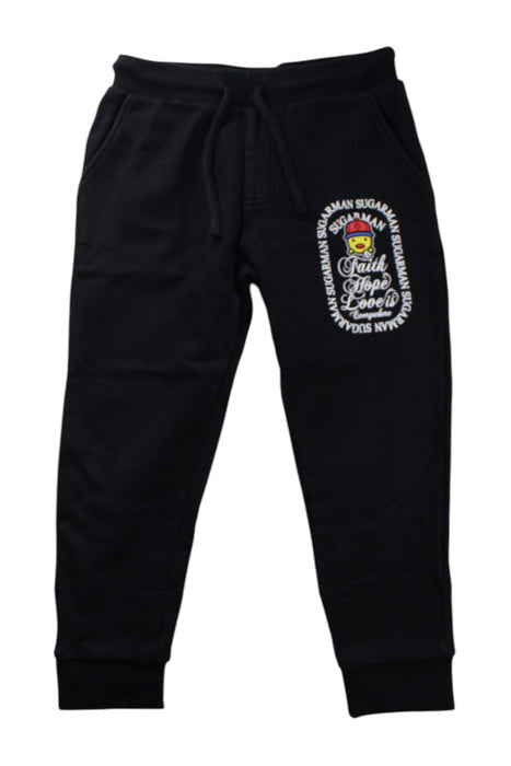 A Black Sweatpants from Sugarman in size 7Y for neutral. (Front View)