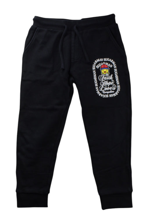 A Black Sweatpants from Sugarman in size 7Y for neutral. (Front View)