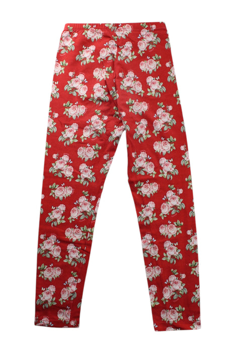 A Red Leggings from Monnalisa in size 8Y for girl. (Back View)