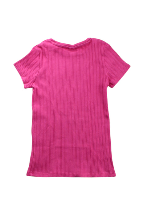 A Pink Short Sleeve T Shirts from Seed in size 7Y for girl. (Back View)