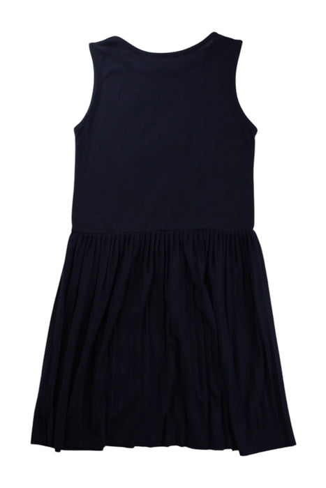 A Black Sleeveless Dresses from Mayoral in size 7Y for girl. (Back View)